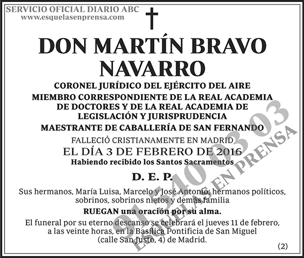 Martín Bravo Navarro